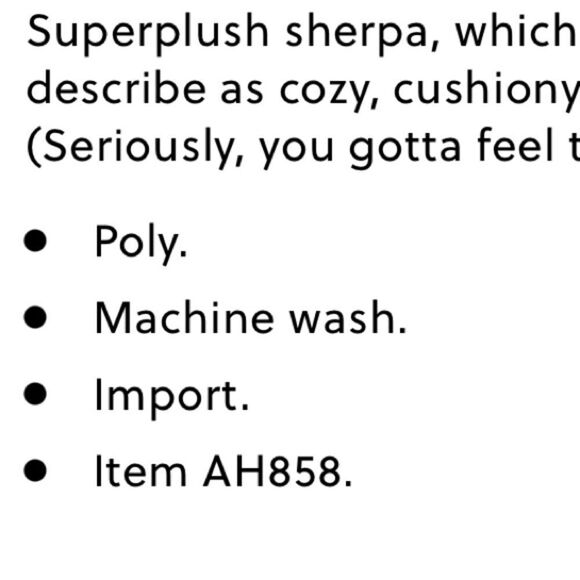 J. Crew superplush Sherpa full zip jacket. Size M. - Picture 9 of 16